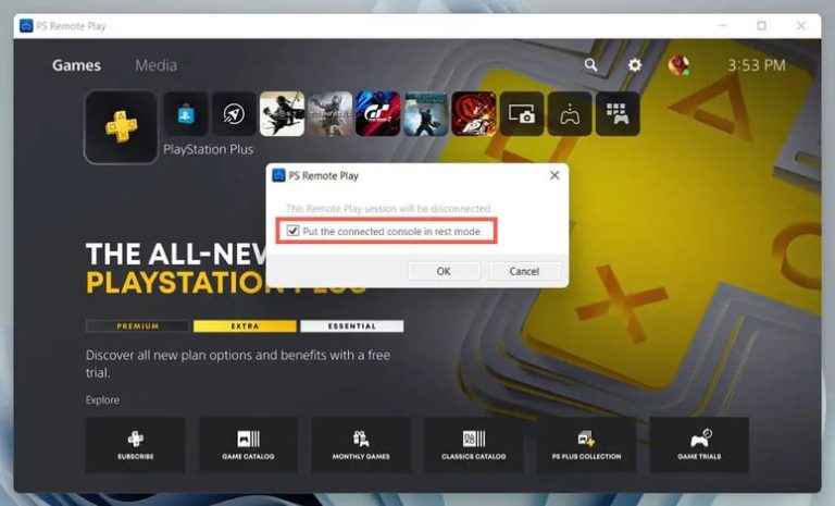 how to get out of party chat ps5